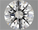 Natural Diamond 0.72 Carats, Round with Excellent Cut, E Color, SI1 Clarity and Certified by GIA