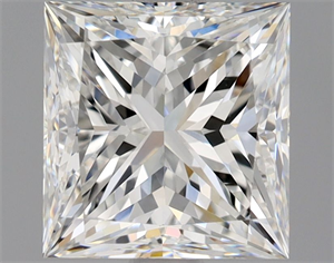 Picture of Natural Diamond 2.01 Carats, Princess with  Cut, F Color, VS1 Clarity and Certified by GIA