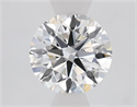 Lab Grown Diamond 1.06 Carats, Round with Ideal Cut, G Color, VVS2 Clarity and Certified by IGI