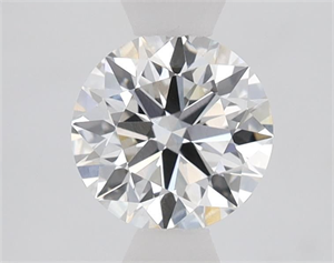 Picture of Lab Grown Diamond 1.06 Carats, Round with Ideal Cut, G Color, VVS2 Clarity and Certified by IGI