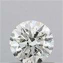 Diamante Natural 0.54 quilates, Redondo , Color J, claridad SI2 y certificado IGI