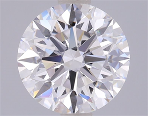 Picture of Lab Grown Diamond 2.05 Carats, Round with Excellent Cut, D Color, IF Clarity and Certified by IGI