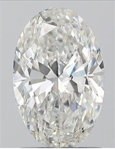 Foto Diamante Natural 1.30 quilates, Ovalado , Color G, claridad SI2 y certificado GIA de