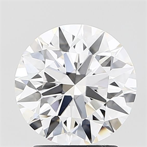 Picture of Lab Grown Diamond 2.21 Carats, Round with Ideal Cut, E Color, VS1 Clarity and Certified by IGI
