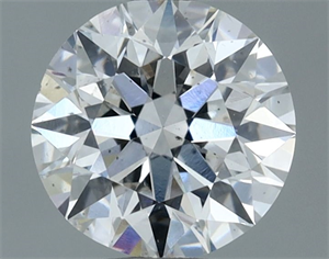 Picture of Natural Diamond 0.80 Carats, Round with Excellent Cut, F Color, SI1 Clarity and Certified by GIA