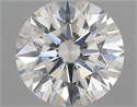Natural Diamond 0.50 Carats, Round with Excellent Cut, H Color, VS1 Clarity and Certified by GIA