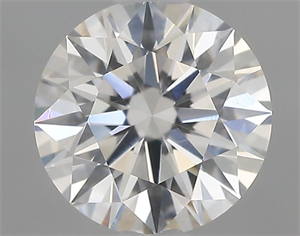 Picture of Natural Diamond 0.50 Carats, Round with Excellent Cut, H Color, VS1 Clarity and Certified by GIA