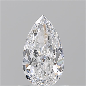 Picture of Natural Diamond 0.70 Carats, Pear with  Cut, D Color, VS1 Clarity and Certified by GIA