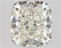 Natural Diamond 1.73 Carats, Cushion with  Cut, K Color, SI2 Clarity and Certified by GIA