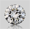 Diamante Natural 0.90 quilates, Redondo , Color I, claridad VS1 y certificado GIA