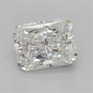 Picture of Natural Diamond 1.80 Carats, Radiant with  Cut, I Color, SI1 Clarity and Certified by GIA