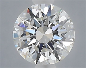 Picture of Lab Grown Diamond 1.03 Carats, Round with Excellent Cut, E Color, VVS2 Clarity and Certified by IGI