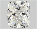 Natural Diamond 0.60 Carats, Cushion with  Cut, H Color, VS1 Clarity and Certified by GIA