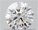 Diamante Natural 0.50 quilates, Redondo , Color D, claridad VVS2 y certificado GIA