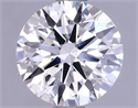 Lab Grown Diamond 1.18 Carats, Round with Ideal Cut, E Color, VVS2 Clarity and Certified by IGI