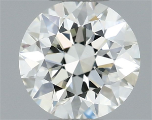 Picture of Natural Diamond 0.50 Carats, Round with Excellent Cut, M Color, VVS1 Clarity and Certified by GIA