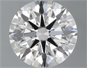 Lab Grown Diamond 1.20 Carats, Round with Excellent Cut, D Color, VS2 Clarity and Certified by GIA