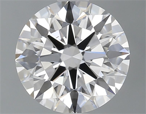Picture of Lab Grown Diamond 1.20 Carats, Round with Excellent Cut, D Color, VS2 Clarity and Certified by GIA