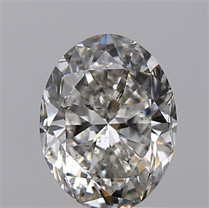 Picture of Natural Diamond 1.50 Carats, Oval with  Cut, H Color, SI2 Clarity and Certified by GIA