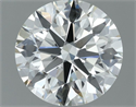 Natural Diamond 1.20 Carats, Round with Excellent Cut, K Color, VVS2 Clarity and Certified by GIA