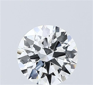 Picture of Lab Grown Diamond 1.50 Carats, Round with Excellent Cut, D Color, VVS2 Clarity and Certified by IGI