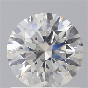 Foto Diamante Natural 0.72 quilates, Redondo , Color H, claridad SI2 y certificado GIA de