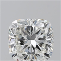 Natural Diamond 1.01 Carats, Cushion with  Cut, I Color, VS1 Clarity and Certified by GIA