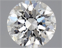 Diamante Natural 0.40 quilates, Redondo , Color G, claridad IF y certificado GIA