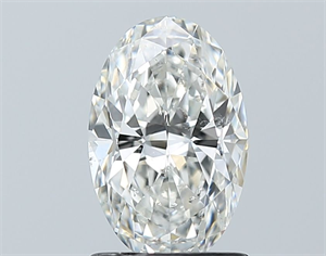 Picture of Natural Diamond 1.31 Carats, Oval with  Cut, G Color, SI2 Clarity and Certified by GIA
