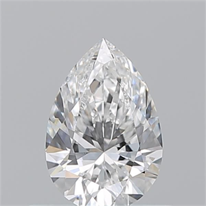 Foto Diamante Natural 0.51 quilates, De pera , Color E, claridad VVS2 y certificado GIA de