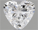 Natural Diamond 0.40 Carats, Heart with  Cut, E Color, VS1 Clarity and Certified by GIA