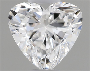 Foto Diamante Natural 0.40 quilates, Corazón , Color E, claridad VS1 y certificado GIA de