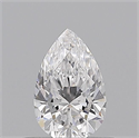 Diamante Natural 0.50 quilates, De pera , Color D, claridad VS2 y certificado GIA