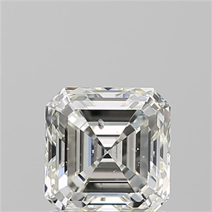 Picture of Natural Diamond 1.50 Carats, Asscher with  Cut, I Color, SI2 Clarity and Certified by GIA