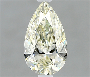 Picture of Natural Diamond 0.50 Carats, Pear with  Cut, L Color, IF Clarity and Certified by IGI