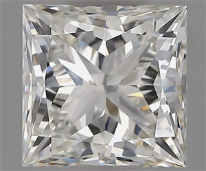 Foto Diamante Natural 1.01 quilates, Princesa , Color H, claridad IF y certificado GIA de