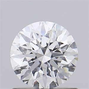 Picture of Natural Diamond 0.73 Carats, Round with Excellent Cut, D Color, SI2 Clarity and Certified by IGI