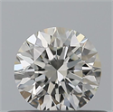 Diamante Natural 0.43 quilates, Redondo , Color H, claridad IF y certificado IGI