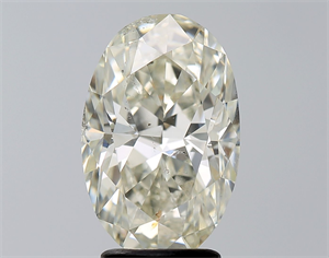 Foto Diamante Natural 3.03 quilates, Ovalado , Color K, claridad SI2 y certificado GIA de