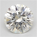 Diamante Natural 0.53 quilates, Redondo , Color J, claridad IF y certificado GIA