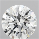Del inventario de diamantes de laboratorio, 2.55 quilates, Redondo , Color E, claridad VVS2 y certificado IGI