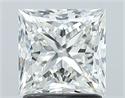 Diamante Natural 1.71 quilates, Princesa , Color I, claridad VS1 y certificado GIA