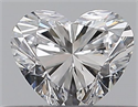 Natural Diamond 0.30 Carats, Heart with  Cut, D Color, VS1 Clarity and Certified by GIA