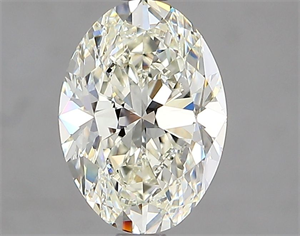Picture of Natural Diamond 1.70 Carats, Oval with  Cut, J Color, VS2 Clarity and Certified by GIA