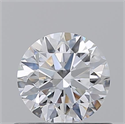 Diamante Natural 0.62 quilates, Redondo , Color D, claridad VVS1 y certificado GIA