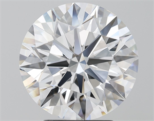 Picture of Lab Grown Diamond 3.99 Carats, Round with Ideal Cut, D Color, VVS2 Clarity and Certified by IGI