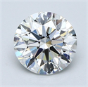Diamante Natural 1.70 quilates, Redondo , Color H, claridad VS1 y certificado GIA