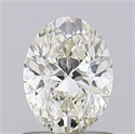 Diamante Natural 0.73 quilates, Ovalado , Color J, claridad VS1 y certificado GIA