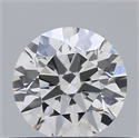 Natural Diamond 0.43 Carats, Round with Excellent Cut, G Color, SI2 Clarity and Certified by GIA