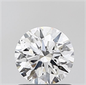 Lab Grown Diamond 0.81 Carats, Round with Ideal Cut, D Color, VS1 Clarity and Certified by IGI